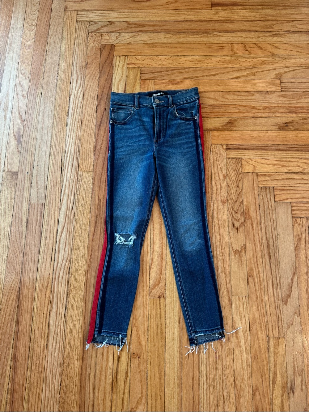 Women’s Express Stretch Ankle Legging High Rise Jeans